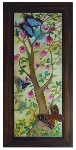 Collage con Mariposas - Decoración      